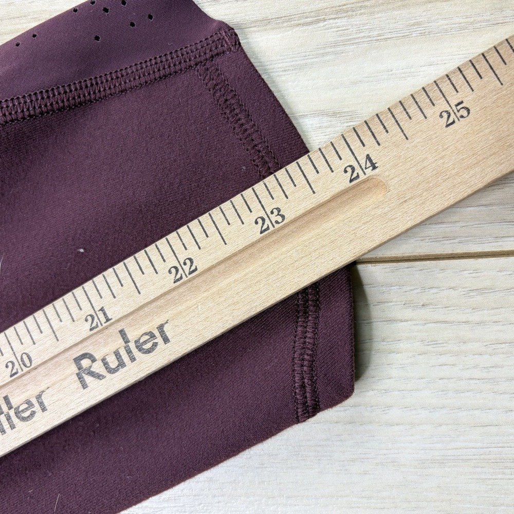 Lululemon Women's All the Right Places II Maroon Leggings Size 6 - Picture 2 of 9